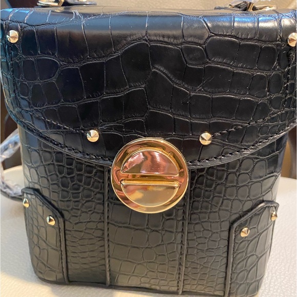 Croco bag black - Picture 2 of 7